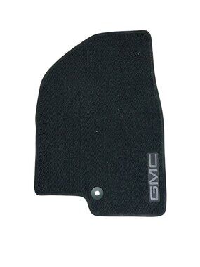 GMC vehicle Front Passenger Side Carpet Floor Mat Black 84690892